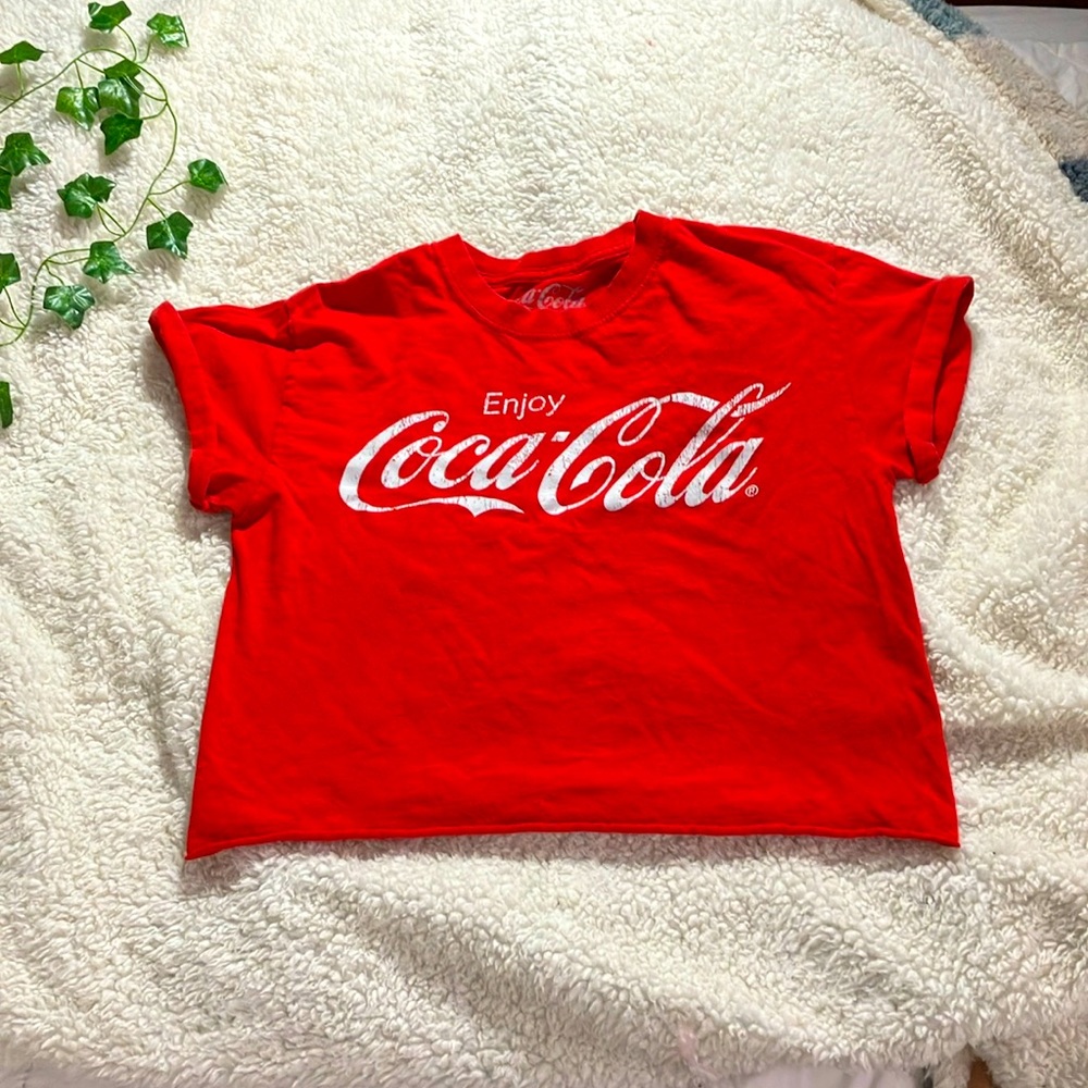 Enjoy Coca-Cola Cropped Tee